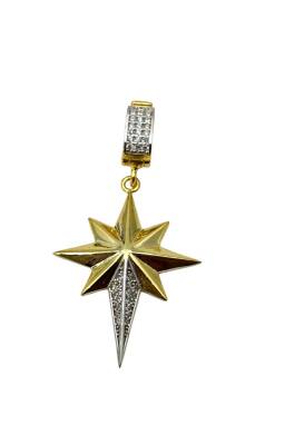 Shay Taşlı Kutup Yıldızı Kolye Ucu - Nihan Dulon