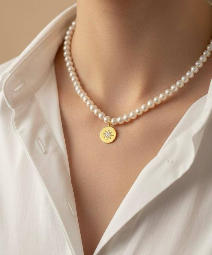 Snow İnci Kolye - 1