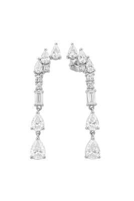 Sofia Mazonit Taşlı İthal Küpe - (1)