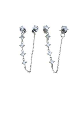 Star Taşlı Küpe - Nihan Dulon