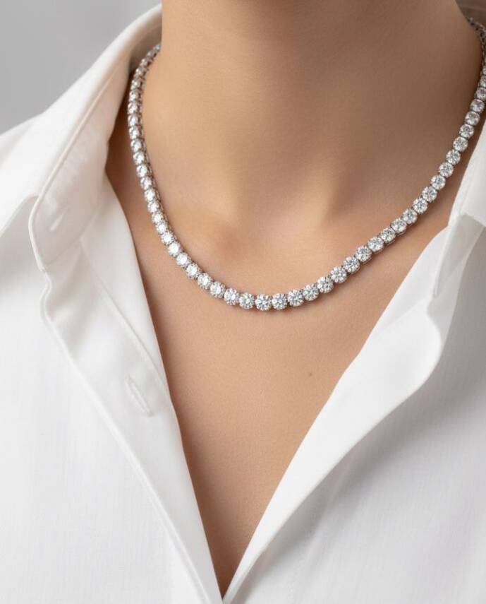 Su yolu Mazonit Kolye İthal 4 mm - 1