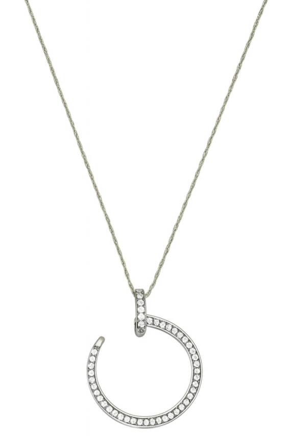 Taşlı Çivi Kolye - 2