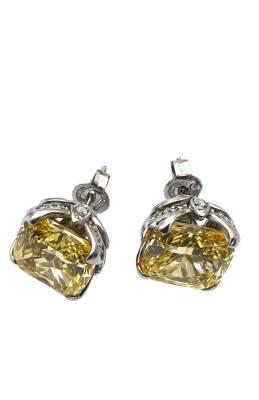 Valery Safir Taşlı Küpe - Nihan Dulon