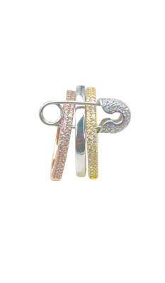 Violet Üçlü Yüzük - Nihan Dulon