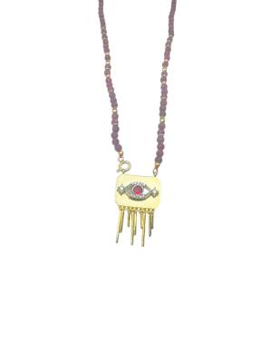 Wendy Kırmızı Mercan Kolye - 