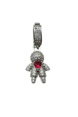 Xenia Kırnızı Taş Kolye Ucu - Nihan Dulon