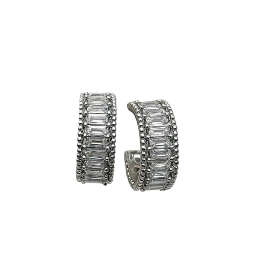 Zenna Baget Taşlı Küpe - 2